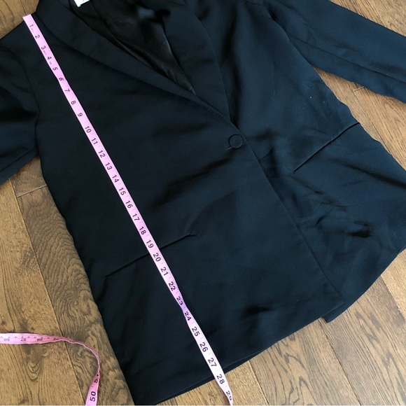PARIS ATELIER & other stories oversized black blazer size 8 - Picture 14 of 14